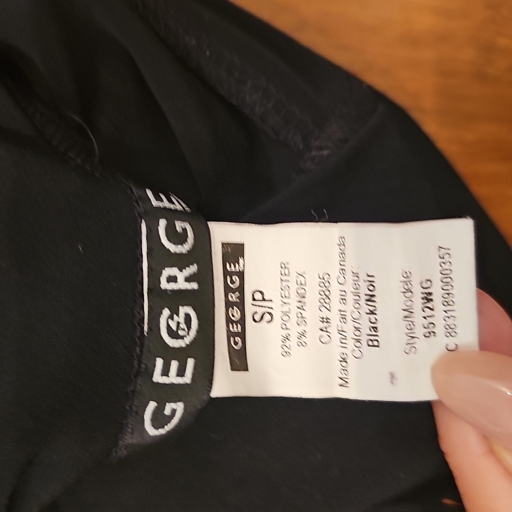 George Black Drawstring Shorts - Picture 6 of 6